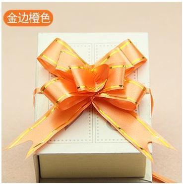 10pcs 12# Mini Ribbon (Gold) Flowers Bows Bowknot Gifts Craft For Party Home Festival Decoration(182L) - Image 22