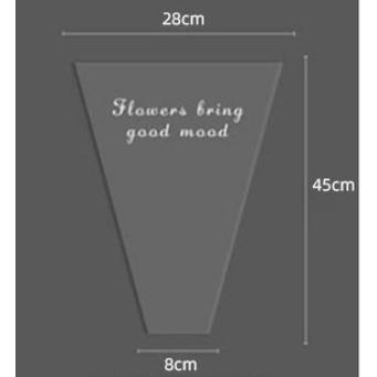 10pcs Flower Wrapping Bags Flower Bouquet Packaging Bags Floral Arrangement Bag(1108L) - Image 24
