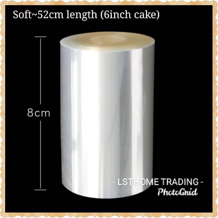 6/8/10/12cm Hard Soft Transparent Paper Clear Mousse Surrounding Edge Wrapping Tape Baking Cake Dessert Collar (1611L) - Image 24