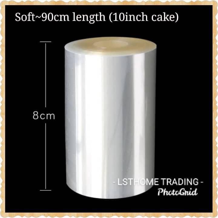 6/8/10/12cm Hard Soft Transparent Paper Clear Mousse Surrounding Edge Wrapping Tape Baking Cake Dessert Collar (1611L) - Image 27