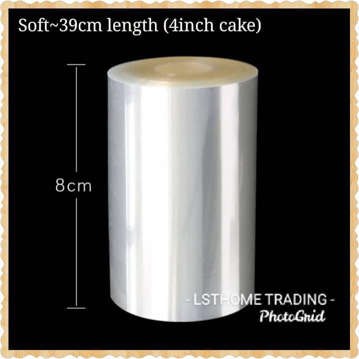 6/8/10/12cm Hard Soft Transparent Paper Clear Mousse Surrounding Edge Wrapping Tape Baking Cake Dessert Collar (1611L) - Image 30