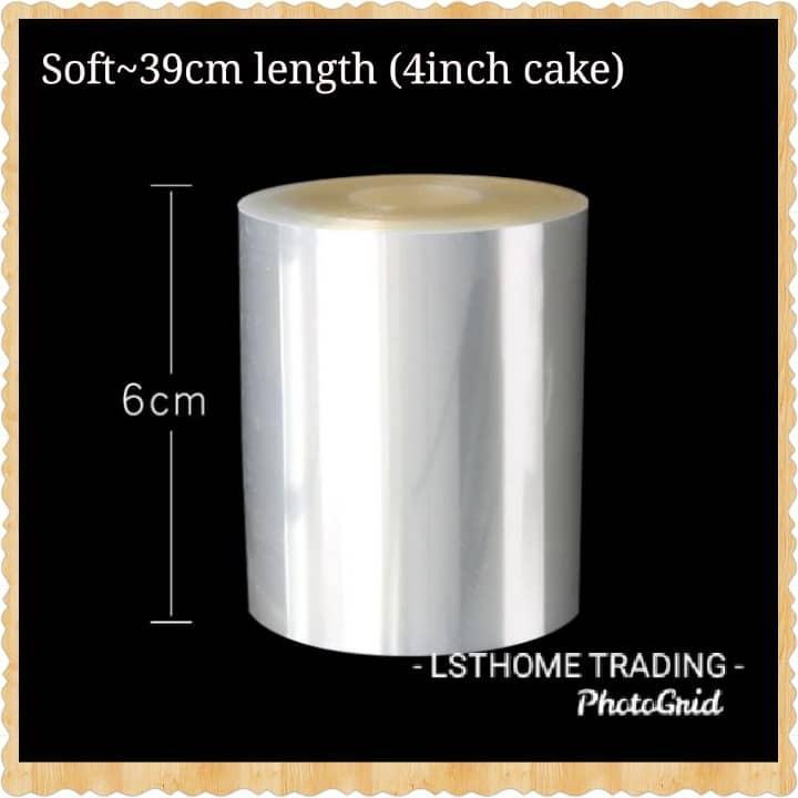6/8/10/12cm Hard Soft Transparent Paper Clear Mousse Surrounding Edge Wrapping Tape Baking Cake Dessert Collar (1611L) - Image 31