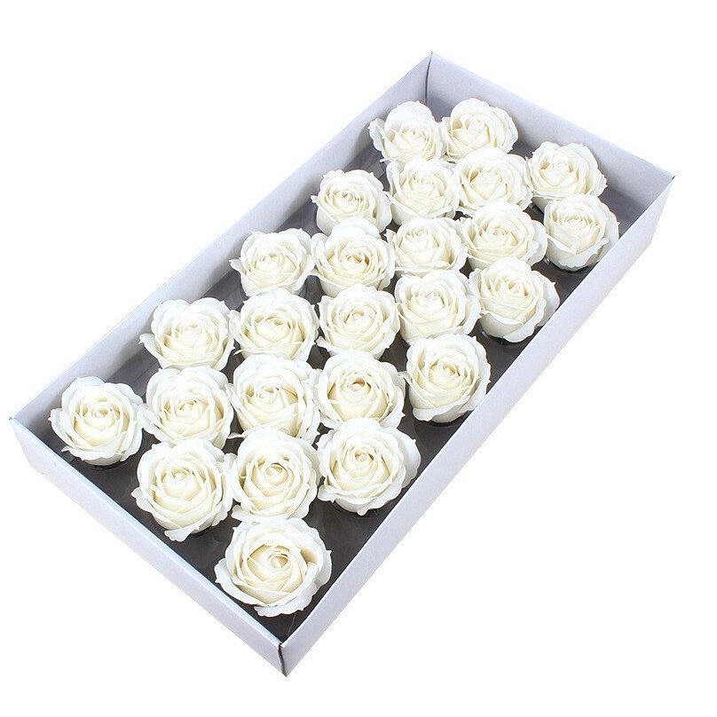 25pcs 5 Layer Rose Soap Flower Head Wedding Valentine's Day Christmas Gift DIY Artificial Flowers Home Decor(2082L) - Image 22