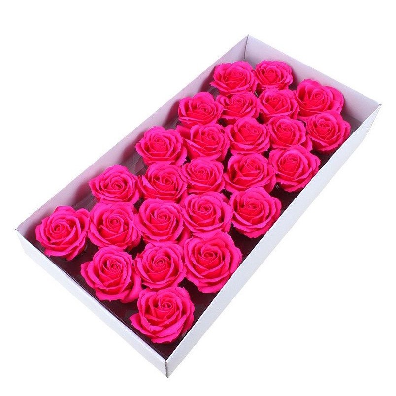 25pcs 5 Layer Rose Soap Flower Head Wedding Valentine's Day Christmas Gift DIY Artificial Flowers Home Decor(2082L) - Image 23