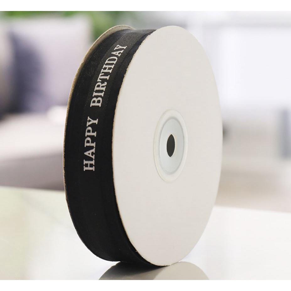 5M 25mm Printed Polyester Ribbon for Wedding Christmas Party Decorations DIY Bow Craft Ribbons Card Gift Wrapping(1404L) - Image 23