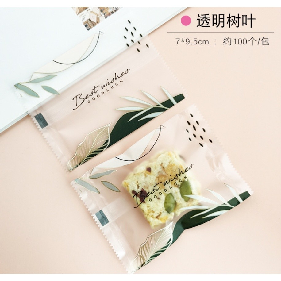 100/200pcs Chinese New Year Candy Bag Machine Sealed Bag For Nougat Cookies Chocolate Food Packaging 糖果袋 (2715L) - Image 39