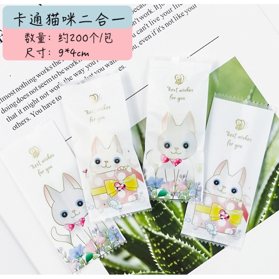 100/200pcs Chinese New Year Candy Bag Machine Sealed Bag For Nougat Cookies Chocolate Food Packaging 糖果袋 (2715L) - Image 41