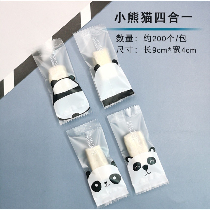 100/200pcs Chinese New Year Candy Bag Machine Sealed Bag For Nougat Cookies Chocolate Food Packaging 糖果袋 (2715L) - Image 50