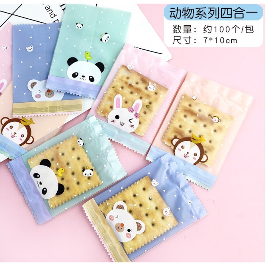 100/200pcs Chinese New Year Candy Bag Machine Sealed Bag For Nougat Cookies Chocolate Food Packaging 糖果袋 (2715L) - Image 49