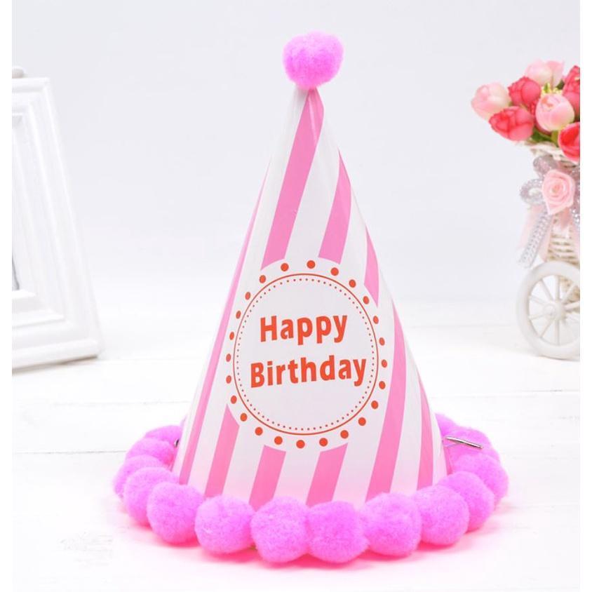 New 1pcs baby kid rainbow birthday party hat child crown decoration paper cap cartoon pattern festival colorful(749L) - Image 24