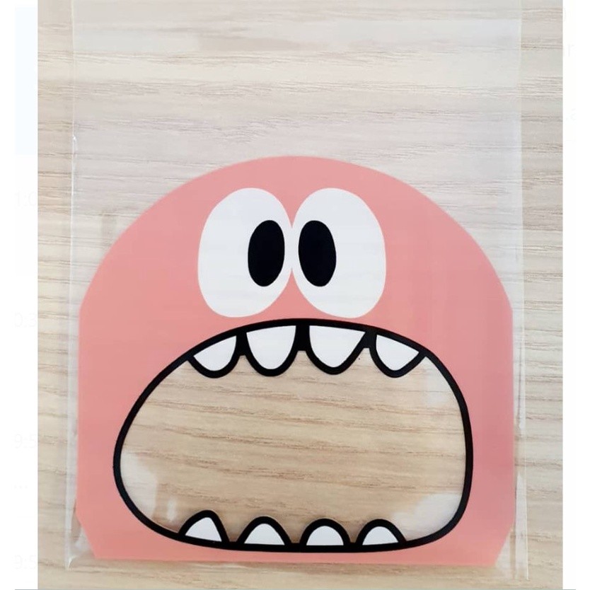 100pcs 10x10cm Cute Cartoon Gifts Bags Cookie Packaging Self-adhesive Plastic Bags For Biscuits Candy Food(164L) - Image 23