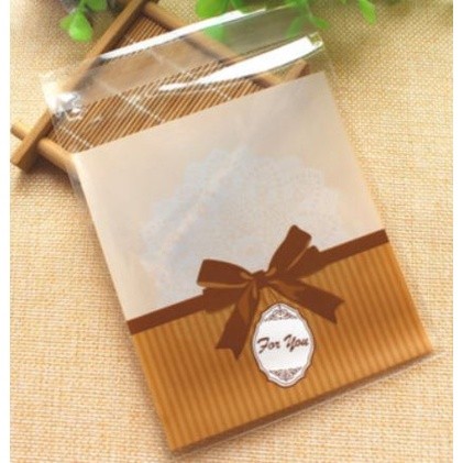 100pcs 10x10cm Cute Cartoon Gifts Bags Cookie Packaging Self-adhesive Plastic Bags For Biscuits Candy Food(164L) - Image 30