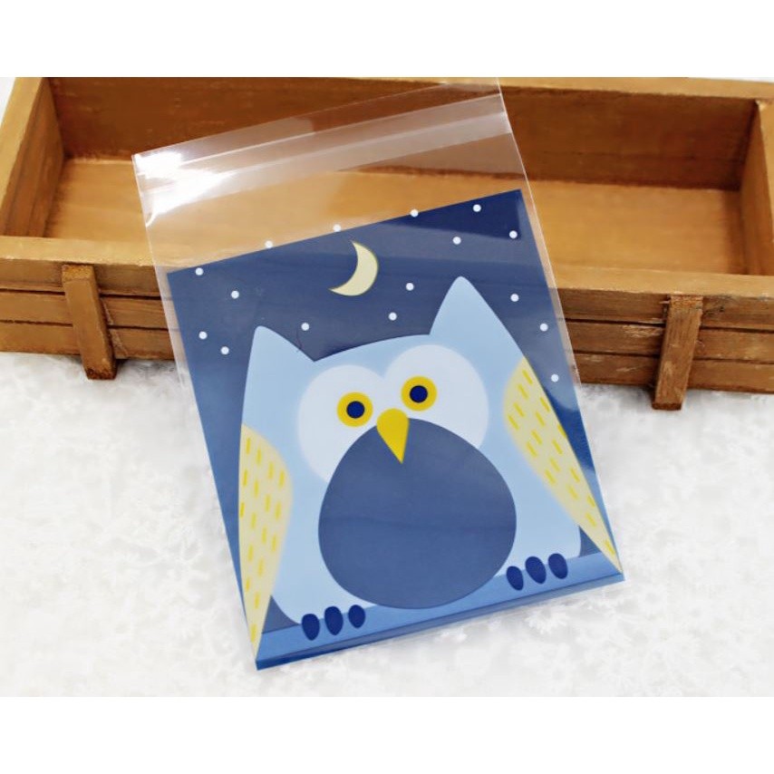 100pcs 10x10cm Cute Cartoon Gifts Bags Cookie Packaging Self-adhesive Plastic Bags For Biscuits Candy Food(164L) - Image 32