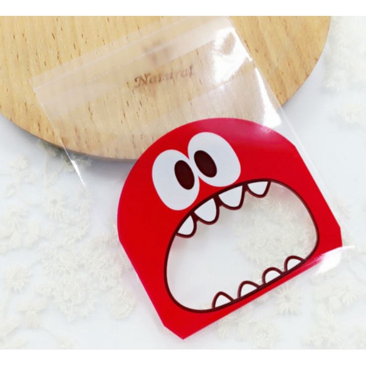 100pcs 10x10cm Cute Cartoon Gifts Bags Cookie Packaging Self-adhesive Plastic Bags For Biscuits Candy Food(164L) - Image 37
