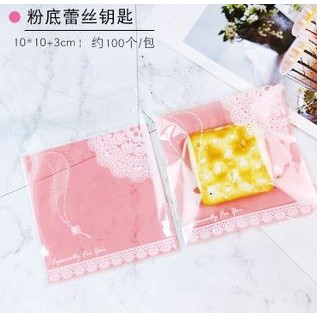 100pcs 10x10cm Cute Cartoon Gifts Bags Cookie Packaging Self-adhesive Plastic Bags For Biscuits Candy Food(164L) - Image 38