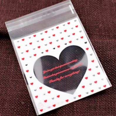 100pcs 10x10cm Cute Cartoon Gifts Bags Cookie Packaging Self-adhesive Plastic Bags For Biscuits Candy Food(164L) - Image 46