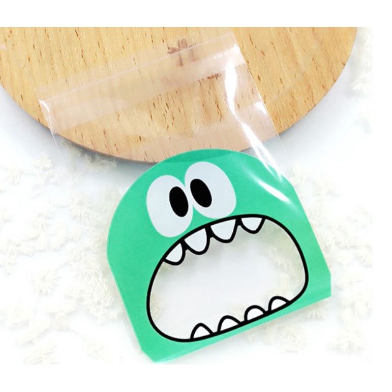 100pcs 10x10cm Cute Cartoon Gifts Bags Cookie Packaging Self-adhesive Plastic Bags For Biscuits Candy Food(164L) - Image 53