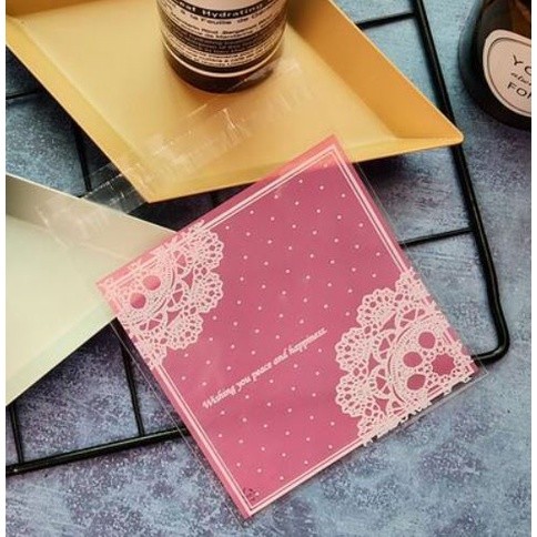 100pcs 10x10cm Cute Cartoon Gifts Bags Cookie Packaging Self-adhesive Plastic Bags For Biscuits Candy Food(164L) - Image 54
