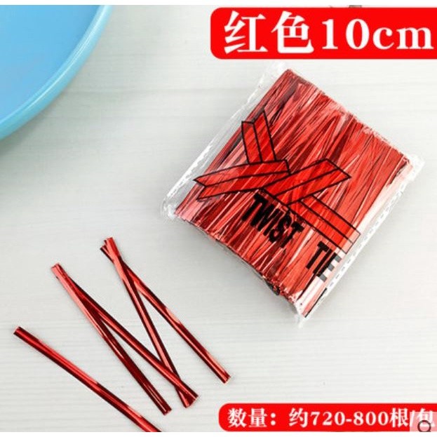 6/8/10cm Lucia crafts Twist Ties Packaging Rope Wire Belt For Food Bread Cookies Bakery Bags Seals 金属扎带包装袋扎条 (170L) - Image 22