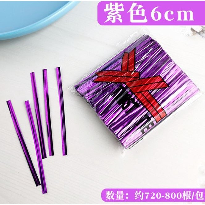 6/8/10cm Lucia crafts Twist Ties Packaging Rope Wire Belt For Food Bread Cookies Bakery Bags Seals 金属扎带包装袋扎条 (170L) - Image 27
