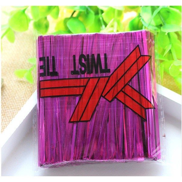 6/8/10cm Lucia crafts Twist Ties Packaging Rope Wire Belt For Food Bread Cookies Bakery Bags Seals 金属扎带包装袋扎条 (170L) - Image 29