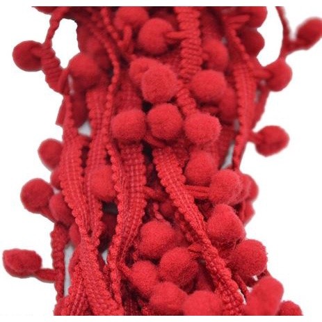 1Yard Pom Pom Trim Ball 12mm Handmade DIY MINI Pearl Pompom Fringe Ribbon Sewing Lace Kintted Fabric毛球花边(2031L) - Image 35