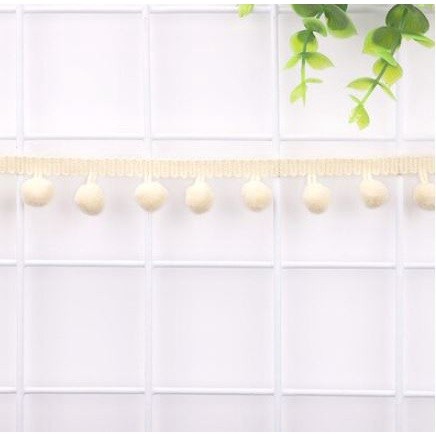 1Yard Pom Pom Trim Ball 12mm Handmade DIY MINI Pearl Pompom Fringe Ribbon Sewing Lace Kintted Fabric毛球花边(2031L) - Image 37