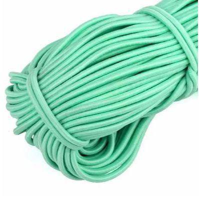 5yard 1mm~2mm Round High Elastic Sewing Elastic Band Fiat Rubber Band Waist Band Stretch 弹力绳 (1946L) - Image 24