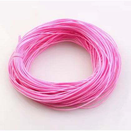 5yard 1mm~2mm Round High Elastic Sewing Elastic Band Fiat Rubber Band Waist Band Stretch 弹力绳 (1946L) - Image 25