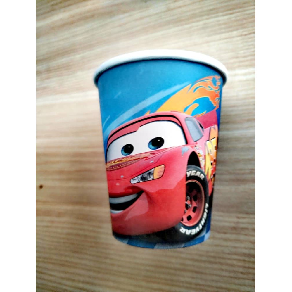 10pcs 9Oz 250ml Cartoon Party Thickened Disposable Paper Cup Raw Wood Pulp Children's Birthday festive event 派对纸杯(2960L) - Image 21