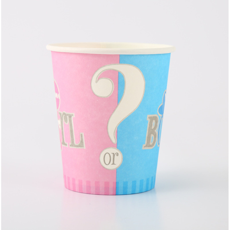 10pcs 9Oz 250ml Cartoon Party Thickened Disposable Paper Cup Raw Wood Pulp Children's Birthday festive event 派对纸杯(2960L) - Image 22