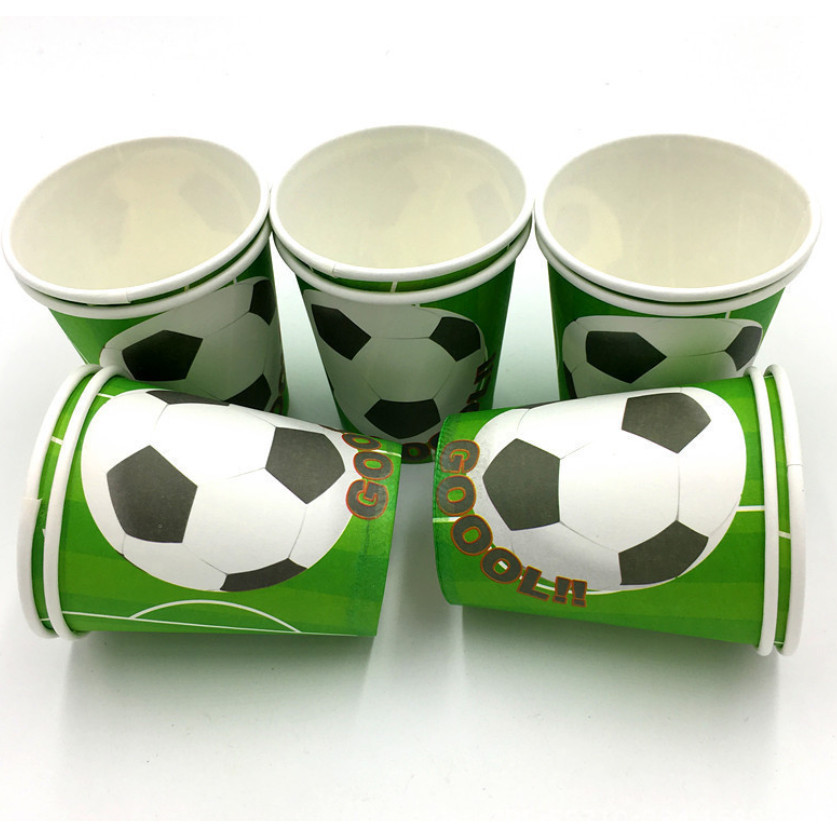 10pcs 9Oz 250ml Cartoon Party Thickened Disposable Paper Cup Raw Wood Pulp Children's Birthday festive event 派对纸杯(2960L) - Image 25