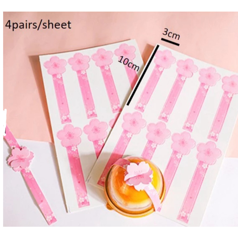 Handmade Food Labels Self-adhesive Kraft Retro Paper Mooncake Food Sealing Bottle Label Jam 不干胶封口贴自粘贴(165L) - Image 24