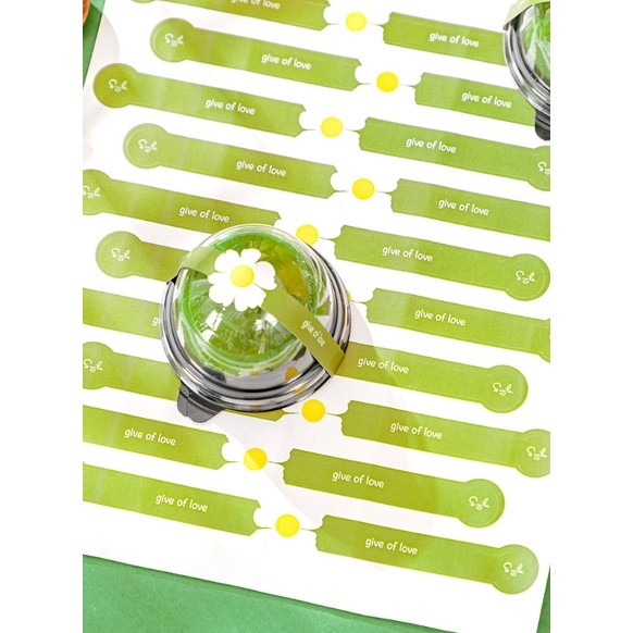 Handmade Food Labels Self-adhesive Kraft Retro Paper Mooncake Food Sealing Bottle Label Jam 不干胶封口贴自粘贴(165L) - Image 28