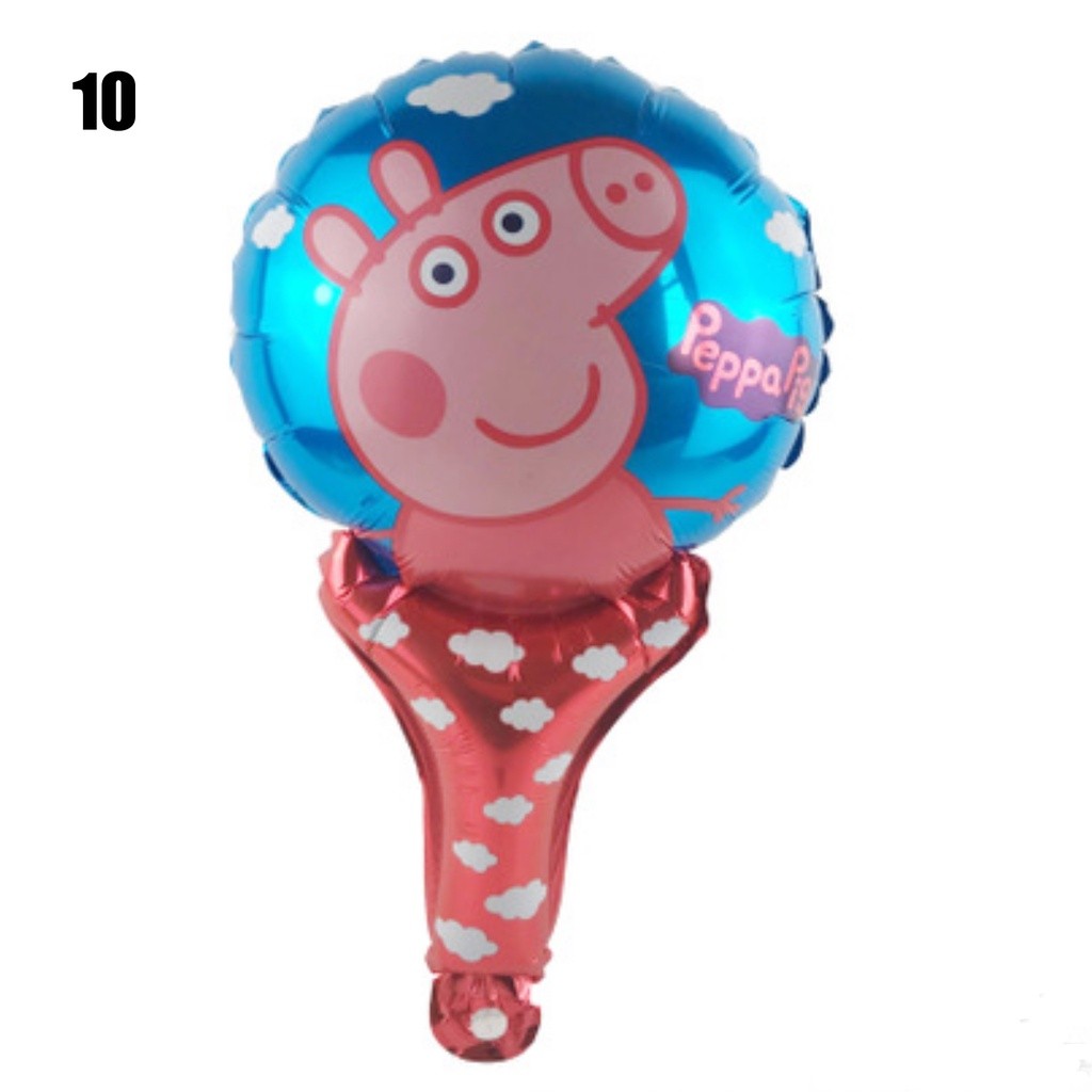 Cartoon Moana/ Princess Hand Sticks Foil Balloons Baby Birthday Wedding Party Decorations Air Globos Kids(295L) - Image 21