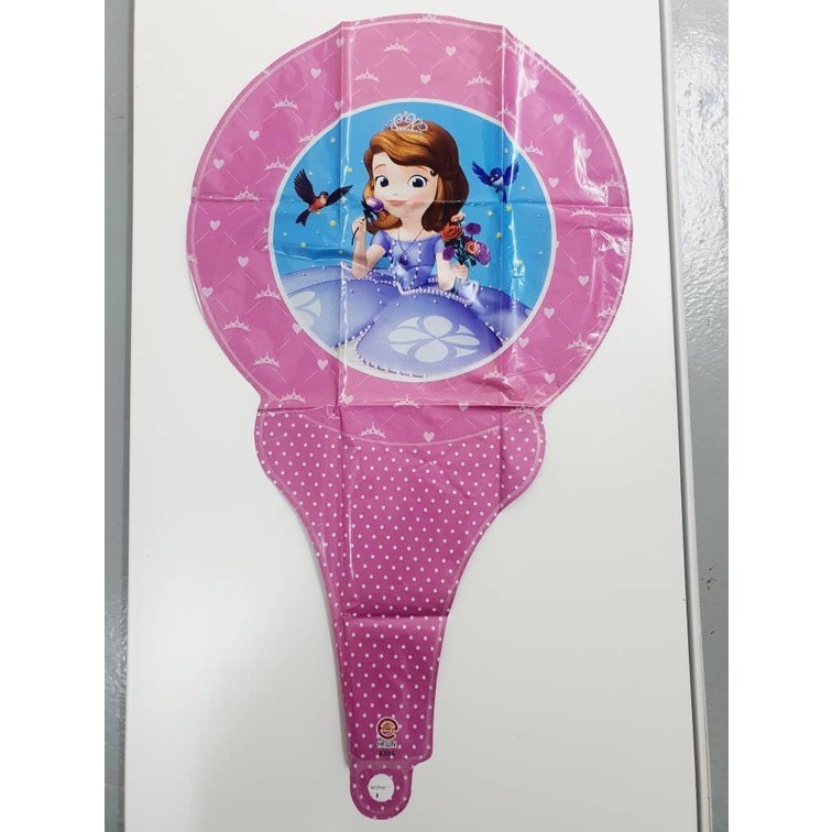 Cartoon Moana/ Princess Hand Sticks Foil Balloons Baby Birthday Wedding Party Decorations Air Globos Kids(295L) - Image 24