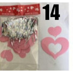 Laser balloon pendant decoration sequins love word stars rain silk ornaments birthday wedding room(177L) - Image 23