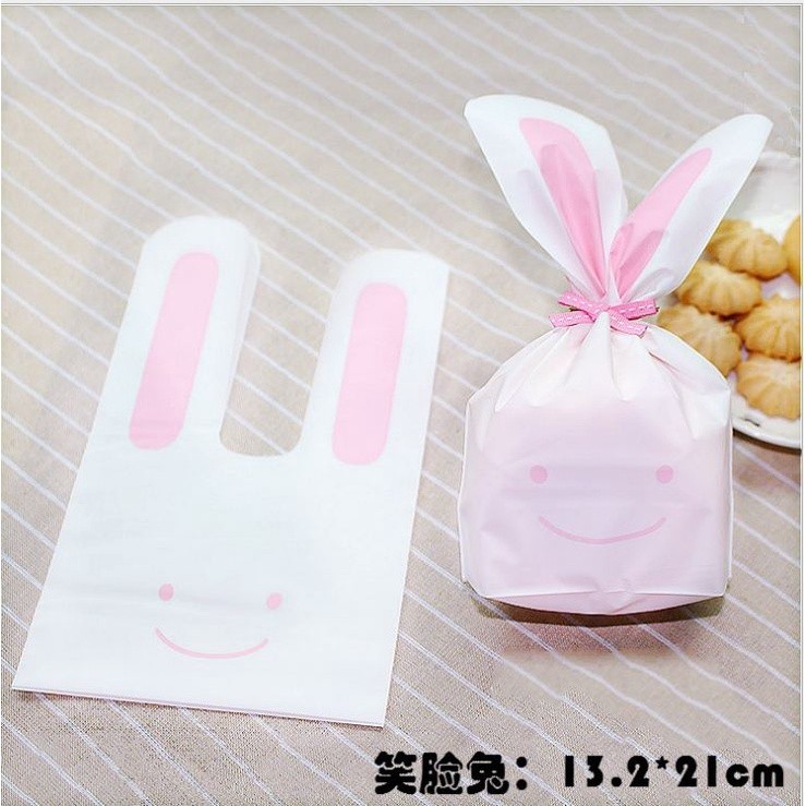 50pcs 22x13.5cm Cute Bunny Cookies Bags Candy Food Biscuit Packaging Soft Bag Candy Gift Bags Birthday Baby(149L) - Image 28