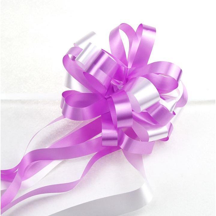 Gift Packing Pull Bow Ribbons Flower Ball Pull Ribbon Holiday Gift Christmas Wedding Decoration(236L) - Image 23
