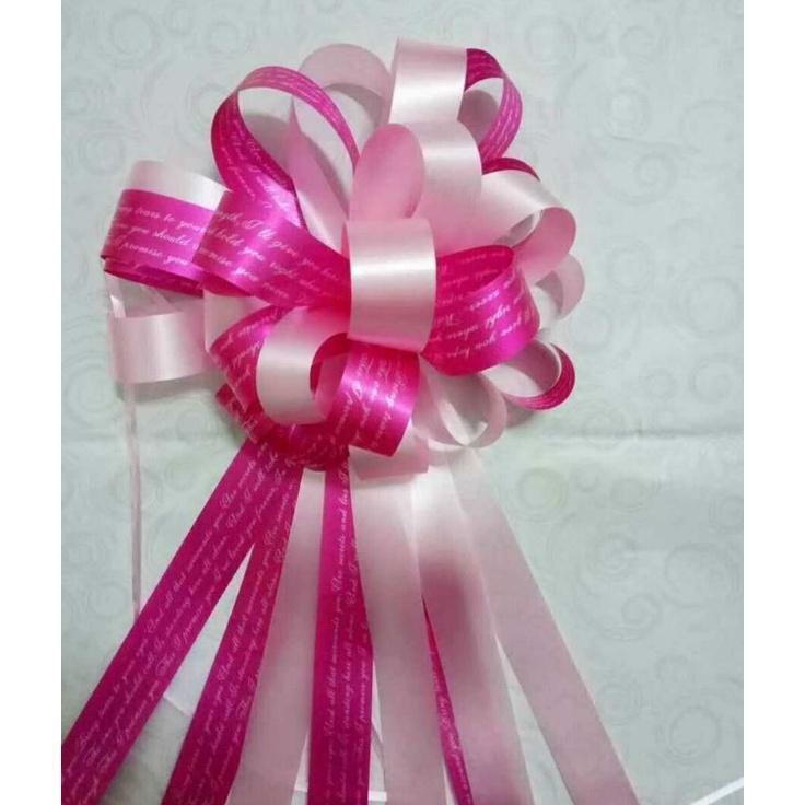 Gift Packing Pull Bow Ribbons Flower Ball Pull Ribbon Holiday Gift Christmas Wedding Decoration(236L) - Image 30