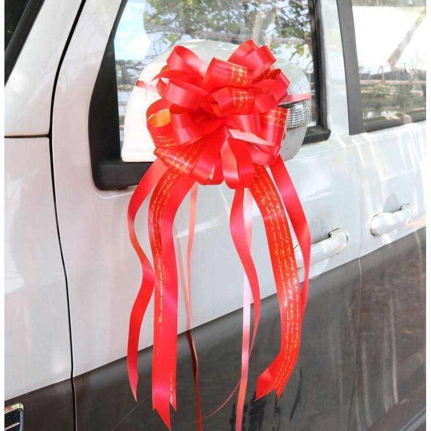Gift Packing Pull Bow Ribbons Flower Ball Pull Ribbon Holiday Gift Christmas Wedding Decoration(236L) - Image 33