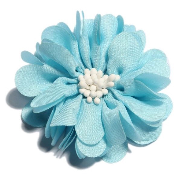 1pcs New Multi-layered old cloth flowers Paris crumpled match heads Children's hair Clothing accessories(326L) - Image 23