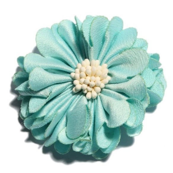 1pcs New Multi-layered old cloth flowers Paris crumpled match heads Children's hair Clothing accessories(326L) - Image 27