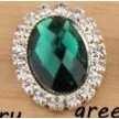 Vintage oval pearl-encrusted rhinestones Glass drill disk drill buckles Manual DIY hair accessories(339L) - Image 23
