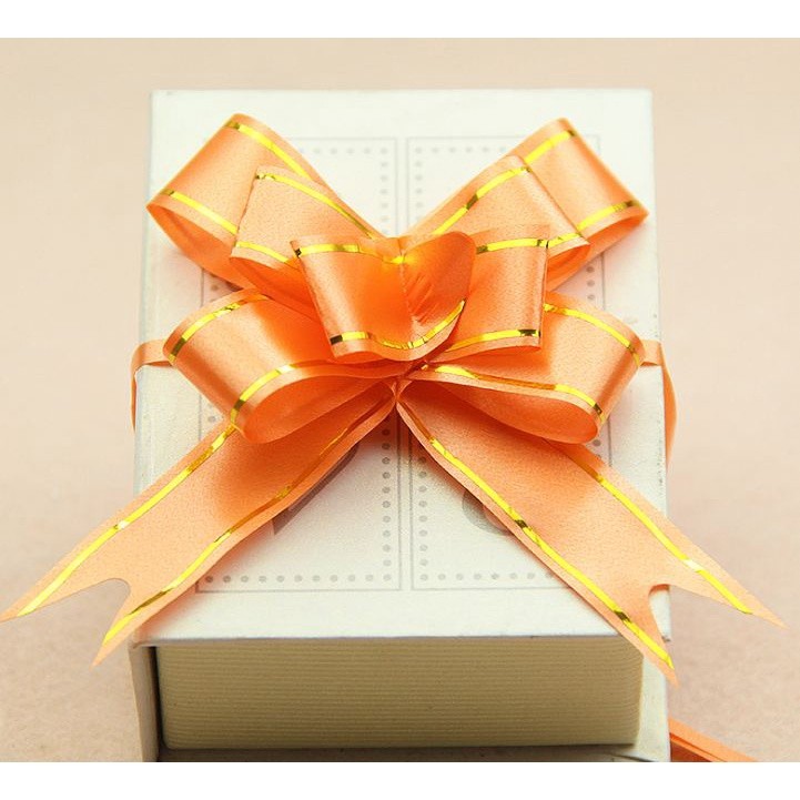 10pcs 1.5cm Pull Bows Flower Ribbon For Wrapping Gift Decorate Wedding Car Party Christmas Birthday 小号手拉花(468L) - Image 21