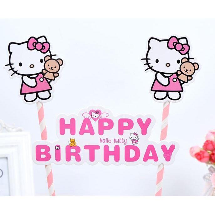 1set Happy Birthday Cupcake Topper Flags Cake insert card Baby Kids Birthday Party Decoration 蛋糕插牌 (347L) - Image 21