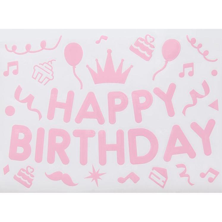 1pc Balloon Sticker for Bubble Clear Helium Balloon Birthday Party Decoration Wedding Valentine's Day 气球贴纸 (434L) - Image 36