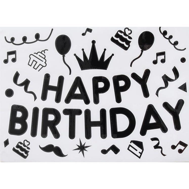 1pc Balloon Sticker for Bubble Clear Helium Balloon Birthday Party Decoration Wedding Valentine's Day 气球贴纸 (434L) - Image 39