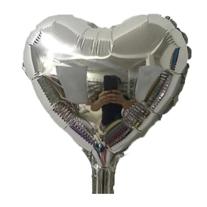 5pcs/pack 10inch Heart Aluminum Foil Helium Balloons Birthday Wedding Decoration Festival Party Decoration(250L) - Image 23