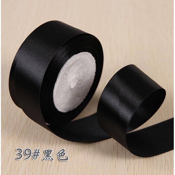 Satin Ribbon 2cm Single Face Wedding Silk Ribbon Party Decoration Satin Tapes Crafts Invitation Card Gift Wrapping(534L) - Image 35
